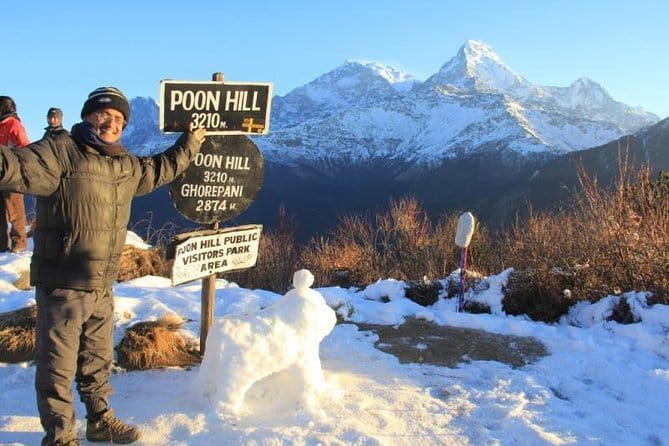 12 Days Annapurna Circuit Trek from Kathmandu - Upper Pisang to Braga: suspension bridges and Tibetan-style architecture