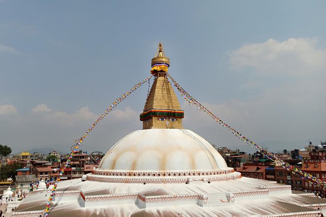 4 UNESCO City Sightseeing in Kathmandu - Swayambhunath Stupa: hilltop views and a lotus-flower legend