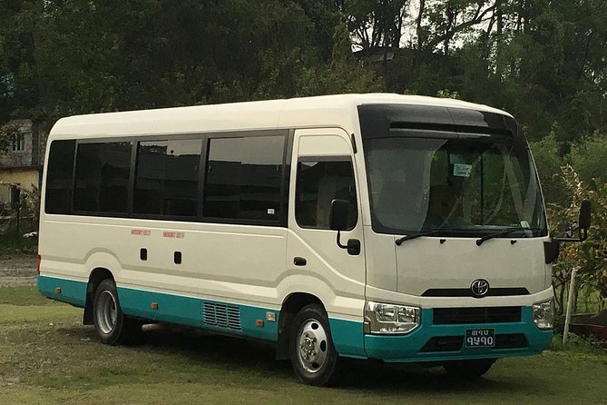 Ac Toyota Coaster Deluxe Coach Kathmandu to Pokhara - From Kathmandu hotel pickup to a 9:00 am departure