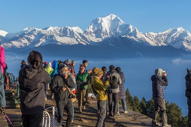 Annapurna Ghorepani Poon Hill trek from Pokhara short and easy hike in Himalaya - Ulleri to Ghorepani: where the trek starts feeling like the Himalaya