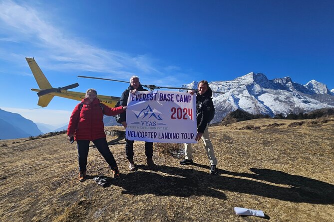 Everest base camp helicopter tour with Guarenteed Landing - The 5:45am Start: What the Timing Means for You