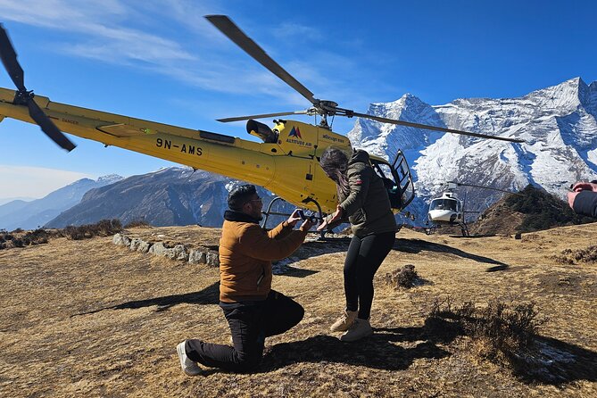 Everest base camp helicopter tour with Guarenteed Landing - Stop 1: Mount Everest Viewing Time (15 Minutes That Count)