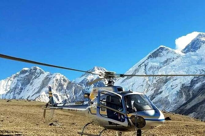 Everest Base Camp helicopter tour with landing - Kala Patthar flyover + Everest Base Camp landing: the main event