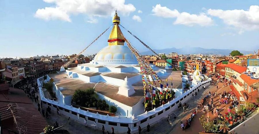 From Kathmandu: 2 Stupas and Kopan Monastery Spiritual Tour - Boudhanath Stupa: UNESCO-Listed Rituals and Prayer-Wheel Focus