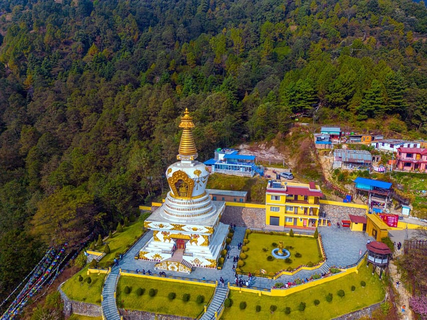 From Kathmandu: 2 Stupas and Kopan Monastery Spiritual Tour - Jamchen Vijaya Stupa: A Quiet Start With Meditation-Style Time