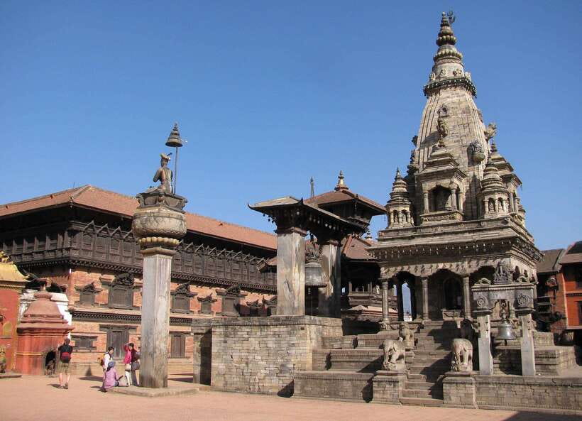 From Kathmandu: 3 Major Durbar Square Guided Tour - Bhaktapur Durbar Square: 55-Window Palace, Golden Gate, and Nyatapola