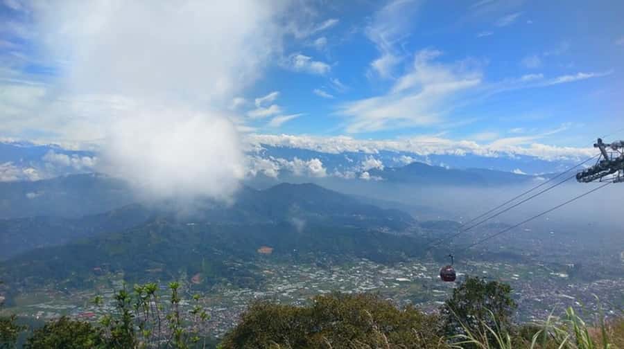 From Kathmandu: Chandragiri Hill Cable Car Tour - The Mountain Views: Ganesh Himal, Manaslu, and Langtang