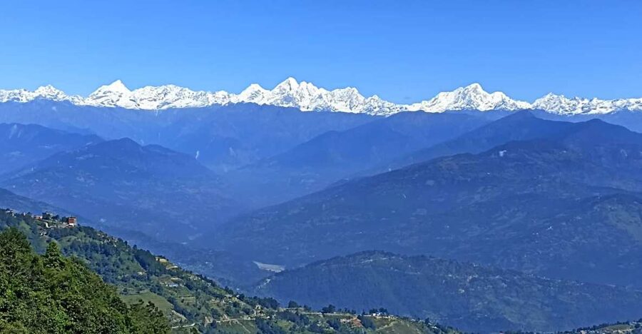 From Kathmandu: Everest View from Nagarkot & hike to Changu - Getting started in Kathmandu: private car, real time on your feet
