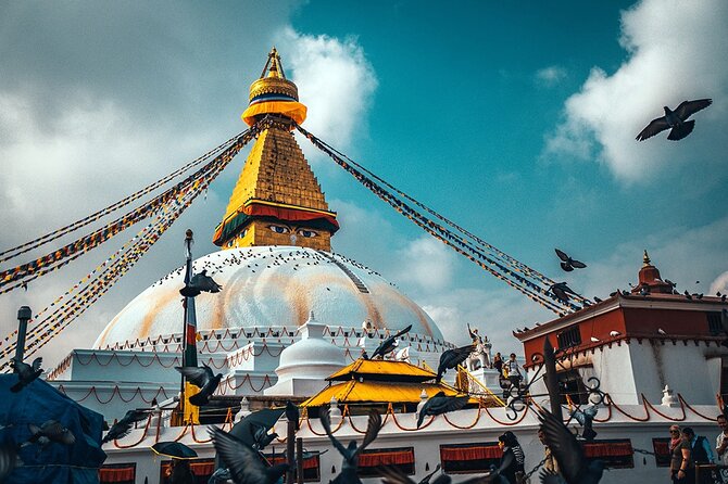 Full Day Private Tour of Seven World Heritage Sites in Kathmandu - Boudhanath Stupa: Big Buddhist Energy, Calm Faces