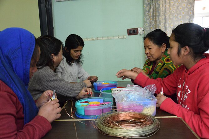 Handmade Jewellery Workshop with Nepali Women - Lunch and welcome drink: eating with the women behind the work