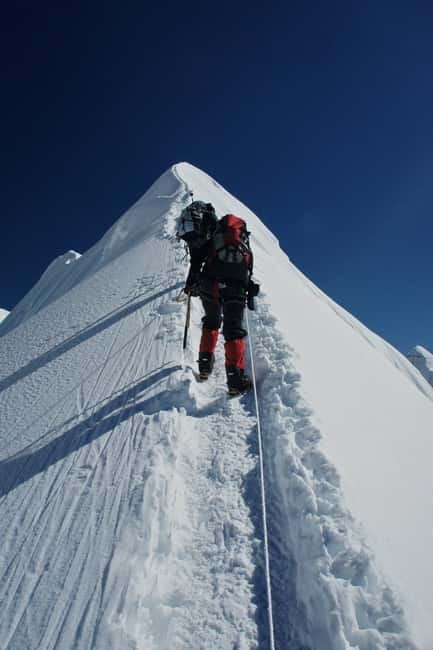Island Peak Climbing | Summit 6,189m with Expert Guides - Phakding to Namche Bazaar: suspension bridges and your first real Everest look