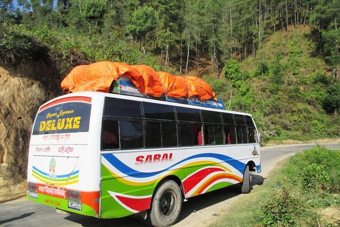 Journey to Dhunche A Scenic Bus Ride to the Gateway of Langtang - Kathmandu to Dhunche: the road to Langtang starts with views