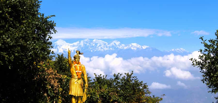 Kathmandu: Chandragiri Cable Car and Monkey Temple Tour - Bhaleshwor Mahadev Temple and Everest View Tower Views