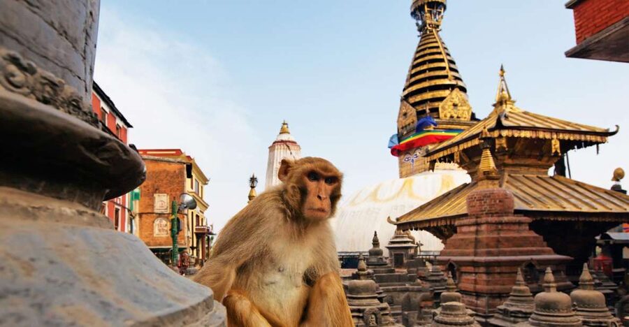Kathmandu: Chandragiri cable car & Swayambhunath Tour - Chandragiri: A Cable Car Start That Makes Kathmandu Feel Bigger