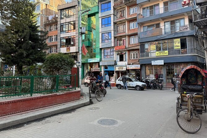 Kathmandu Food & Drink and Shopping Rickshaw Tour - Stop 3: Jyatha for smaller lanes and local ordering rhythm