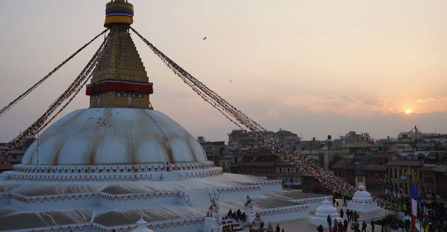 Kathmandu: Full-Day UNESCO Sightseeing Tour with Transfers - Swayambhunath Stupa (Monkey Temple): Stare at the Prayer Wheels, Then Look Up