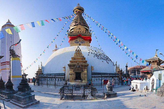 Kathmandu Sightseeing Tour by Private Vehicle - Swayambhunath: the Monkey Temple viewpoint over the valley