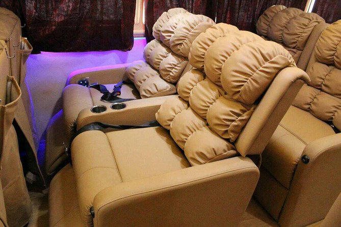 Kathmandu to Pokhara Bus Ticket- Sofa - Getting on Board in Kathmandu: Nayabazar at 7:00 am