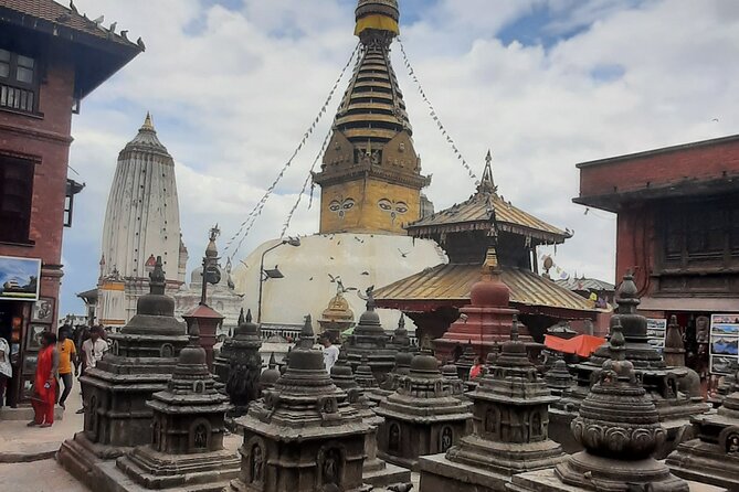 Kathmandu Top 4 or 2 UNESCO World Heritage Sites Day Tour - Swayambhunath: Monkey Temple Views, Stairs, and a Short Dose of Chaos