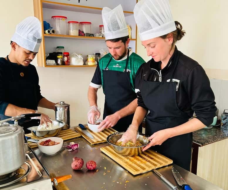 Kathmandu: Women-Led Cooking Class & Momo Making-Local Taste - Vegetarian and meat options: choose what fits your appetite