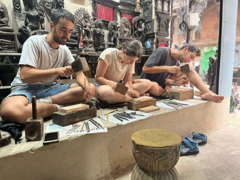 Kathmandu: Wood Carving Workshop with Local Artisan (Thamel) - The 3-hour workshop flow (tools to your finished carving)