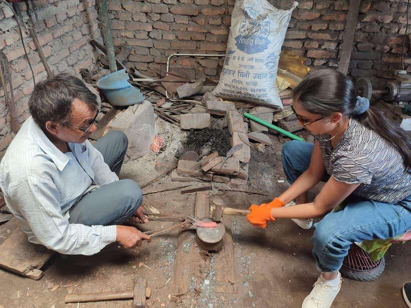 Knife Khukuri Making Workshop - Meet the People Behind the Hammer: Bagmati Zone Workshop Life
