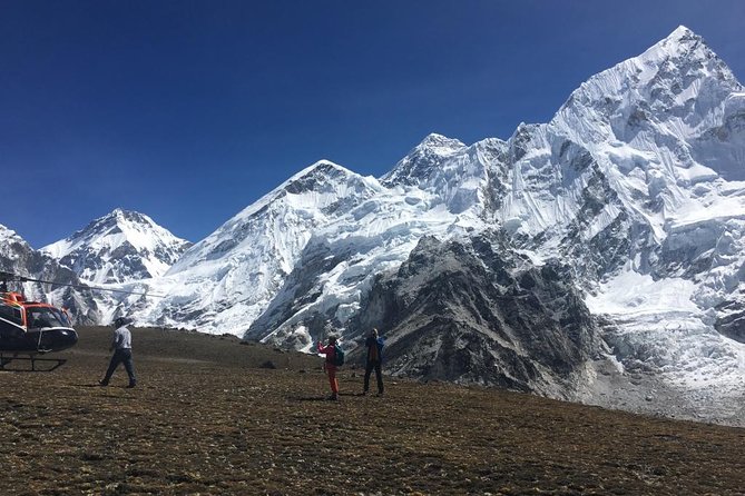 Landing Private Helicopter at Everest base camp & Gokyo for photo - Kathmandu Morning to Lukla: The Fast Entrance to the Everest Region
