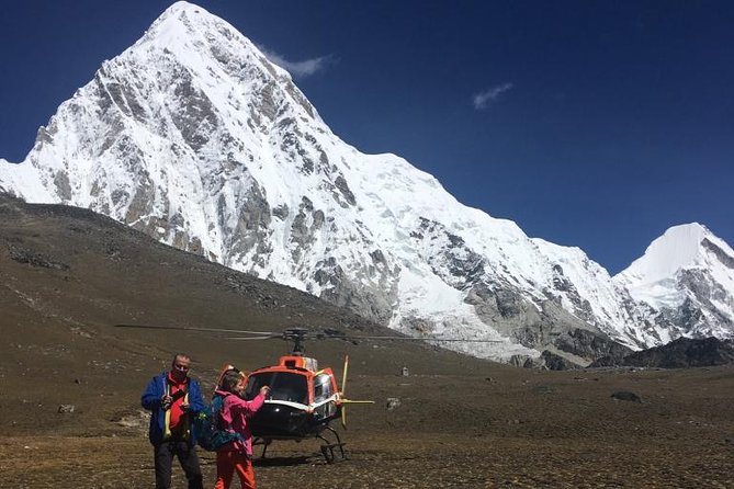 Landing Private Helicopter at Everest base camp & Gokyo for photo - Overflying Everest Base Camp: Big Views, Short Moments