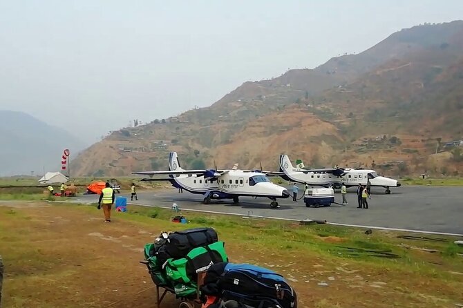 Lukla Flight Ticket with Sharing Transfer Service - Ramechhap to Lukla flights: getting airborne around 6:15 am