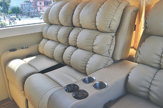 Luxury Sofa Bus from Kathmandu to Pokhara - Luxury sofa seating and AC: what you’re really buying for $22