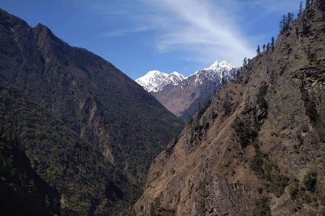 Manaslu Circuit Trek 8th Highest in the World - Namrung, forest walking, and Samagaun: Tibetan culture meets Manaslu views