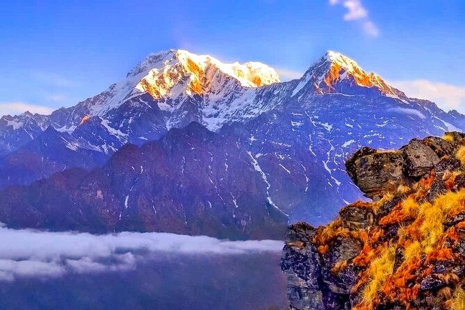 Mardi Himal Trek - Day 5: Low Camp lunch with Machapuchare’s fishtail and ridgeline views