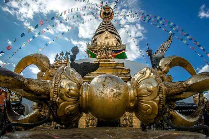 Monkey Temple - Swayambhunath Tour - Private/Small Group - Amideva Buddha Park: the huge statues that make the tour feel larger