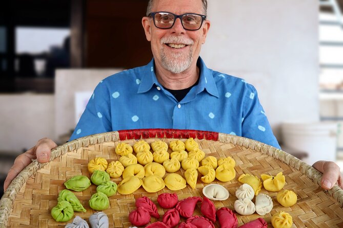 Rainbow Mo:Mo - What you’ll actually make: color comes from beetroot, spinach, carrot, and butterfly pea