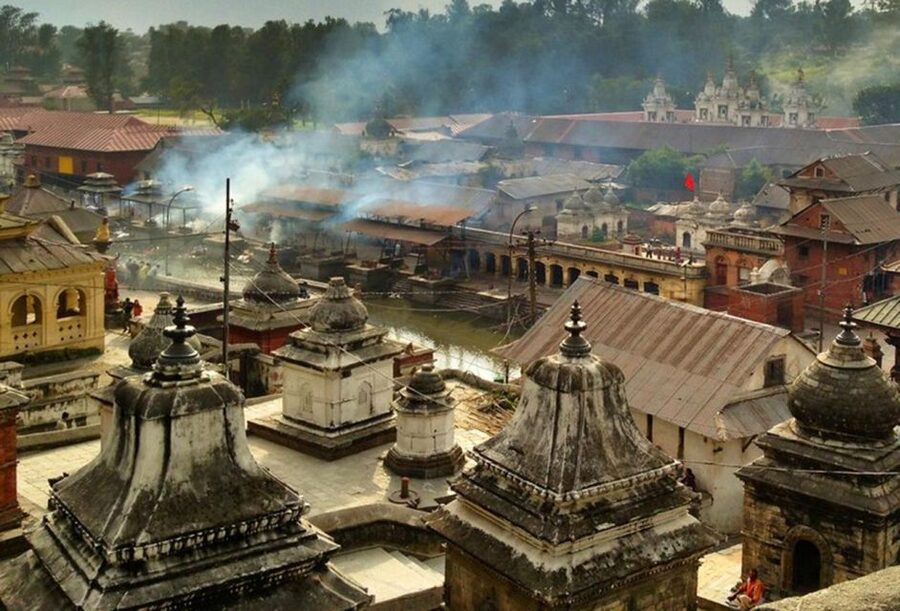Sacred Pashupatinath: Aarati,Cremation Rites & Boudha Stupa - Key highlights
