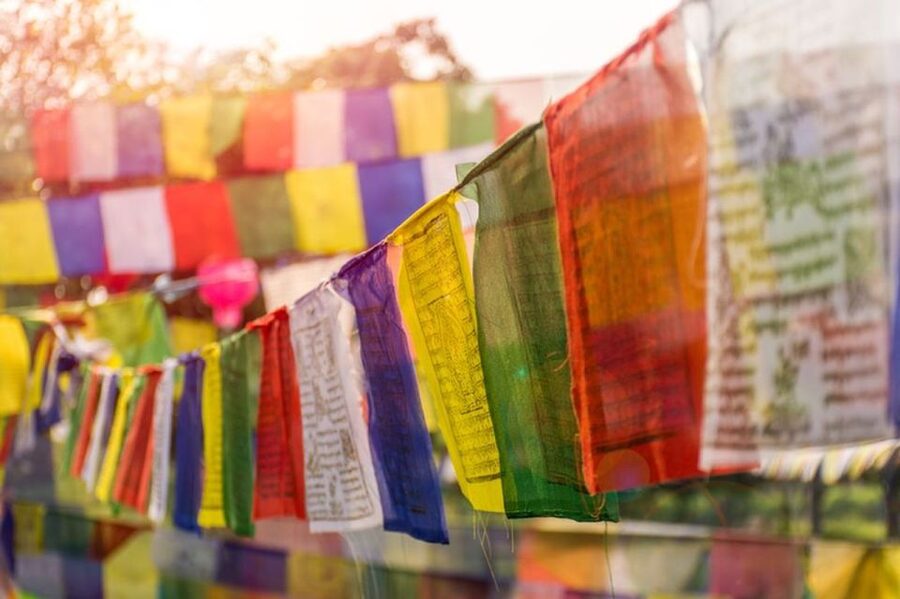 Spiritual Nepal: Expert insight into Multifaith Journey - Boudhanath Stupa: prayer wheels, the Kora, and the weight of devotion