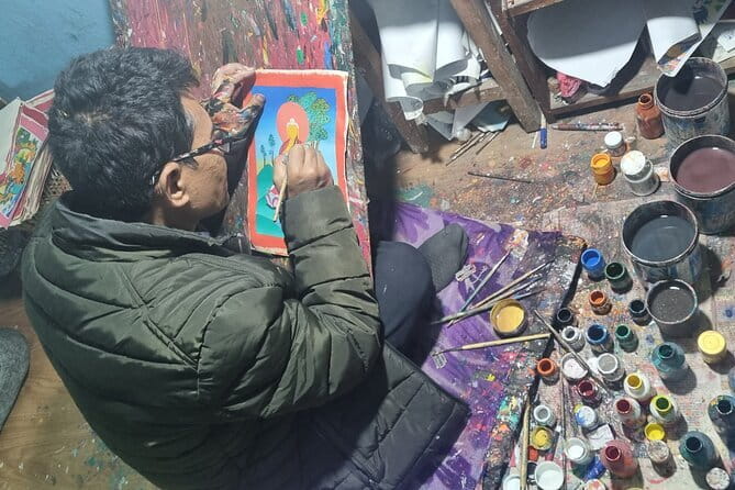 Thangka Painting Workshop - What you’ll paint: traditional thangka in a guided process
