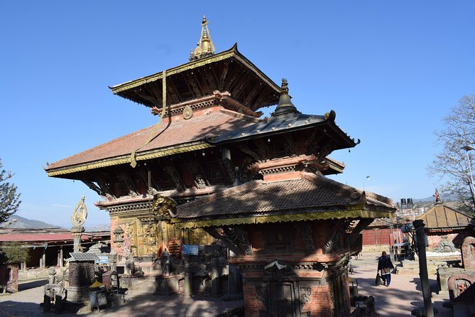 UNESCO Seven World Heritage Tour in Kathmandu - Bhaktapur’s temples plus Siddha Pokhari: pagodas, windows, and a pond break