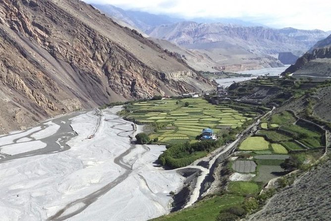 Upper Mustang Tiji Festival Trek 2024 - 18 Days - The return loop: Ghiling, Ghar Gompa rock paintings, and dusty wind