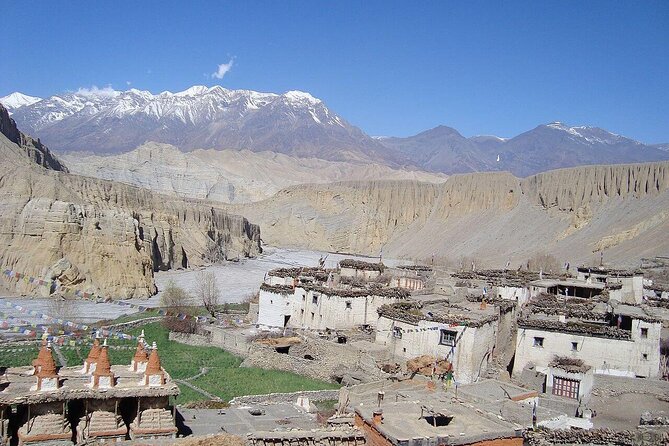 Upper Mustang Trek - 13 Days - Day 1–2: Kathmandu to Pokhara, then flight to Jomsom and walk to Kagbeni